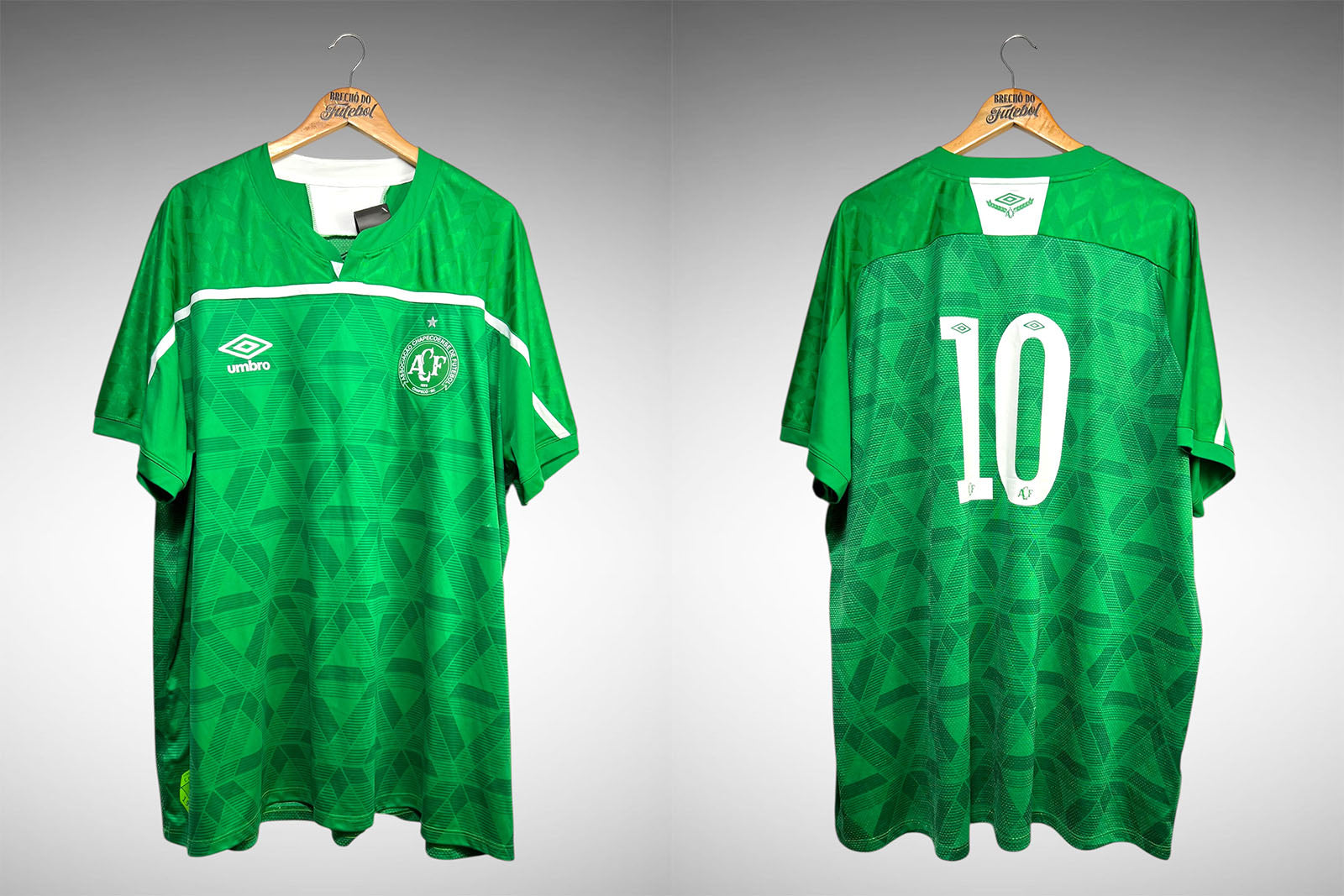 Chapecoense 2020 Primeira Camisa Tam 4G Nº10.