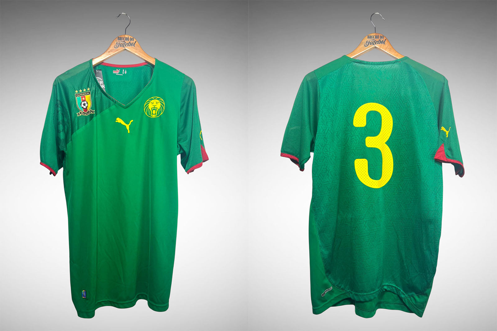 Camarões 2010 Primeira Camisa Tam G Nº 3.