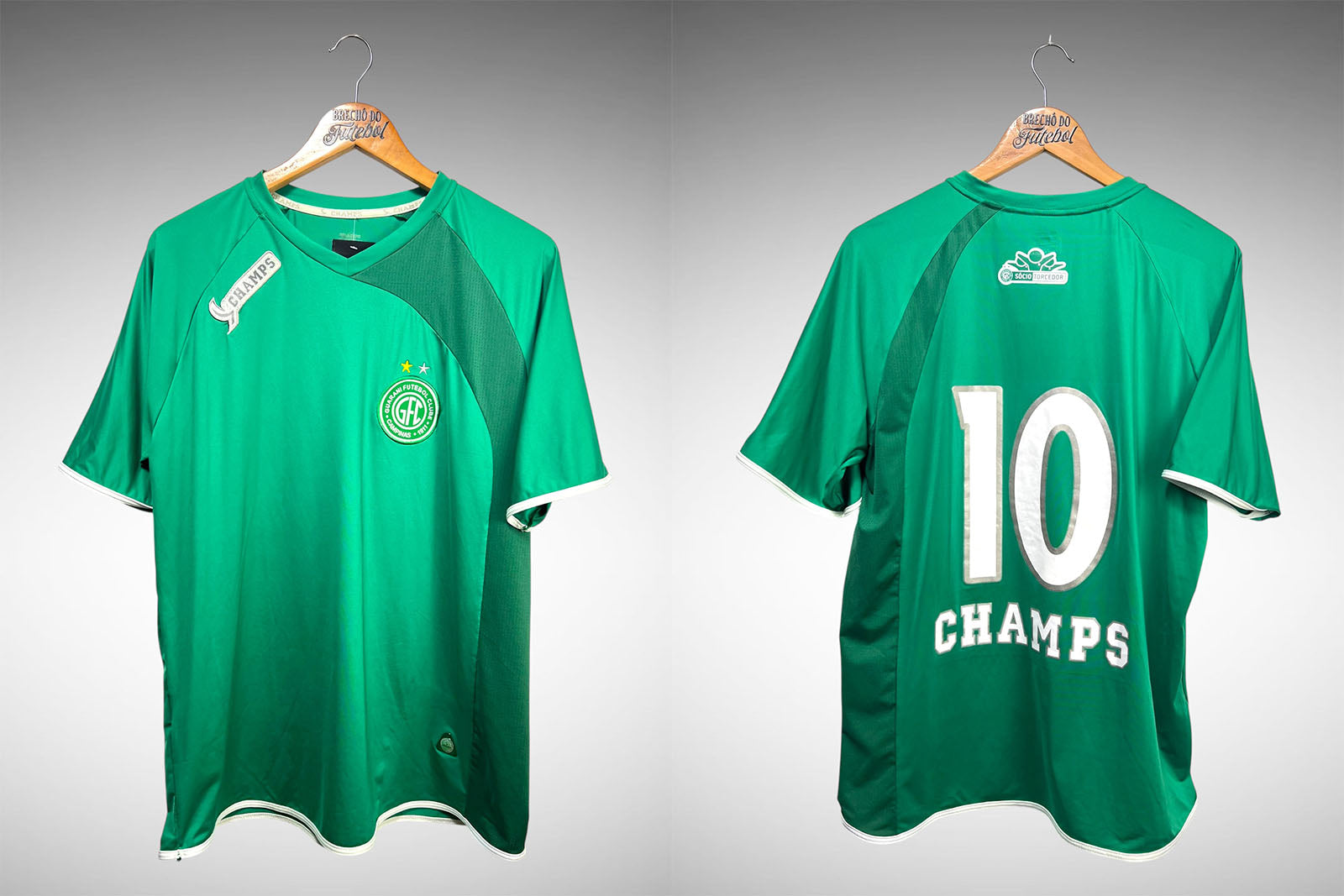 Guarani FC 2009 Primeira Camisa Tam GG Nº 10.