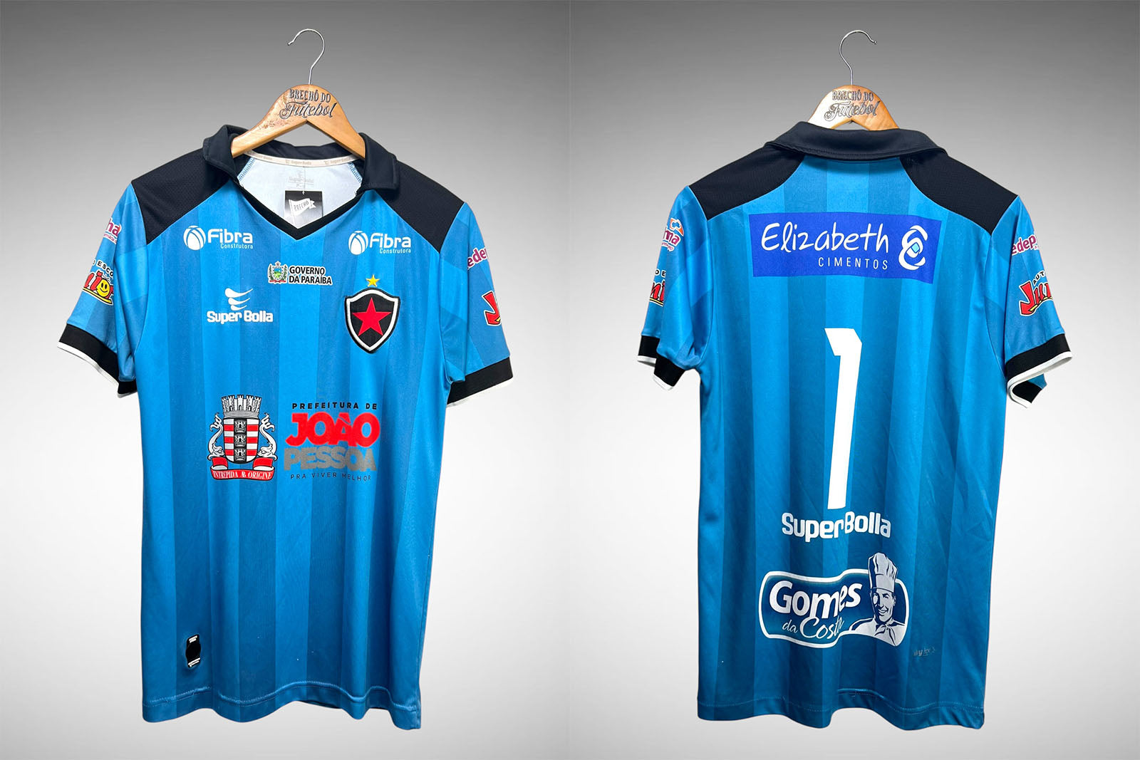 Botafogo da Paraíba-PB 2015 Camisa de Goleiro Tam P Nº 1.