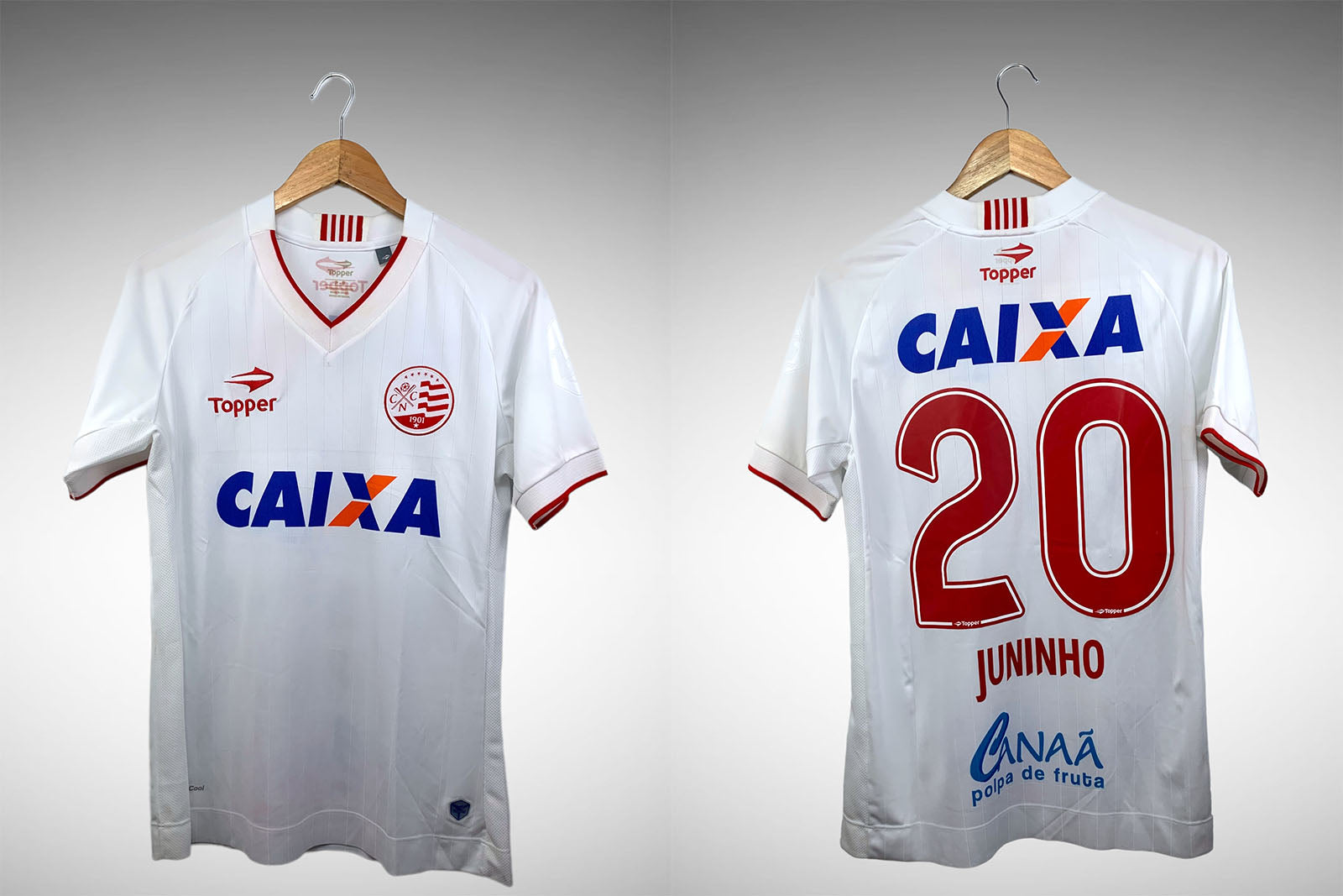 Náutico 2016 Segunda Camisa Tam P Nº20 Juninho.