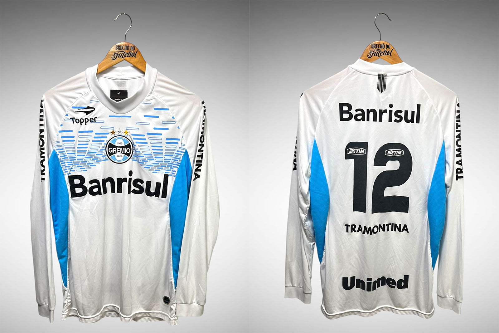 Grêmio 2012 Camisa Goleiro Tam G Nº12.