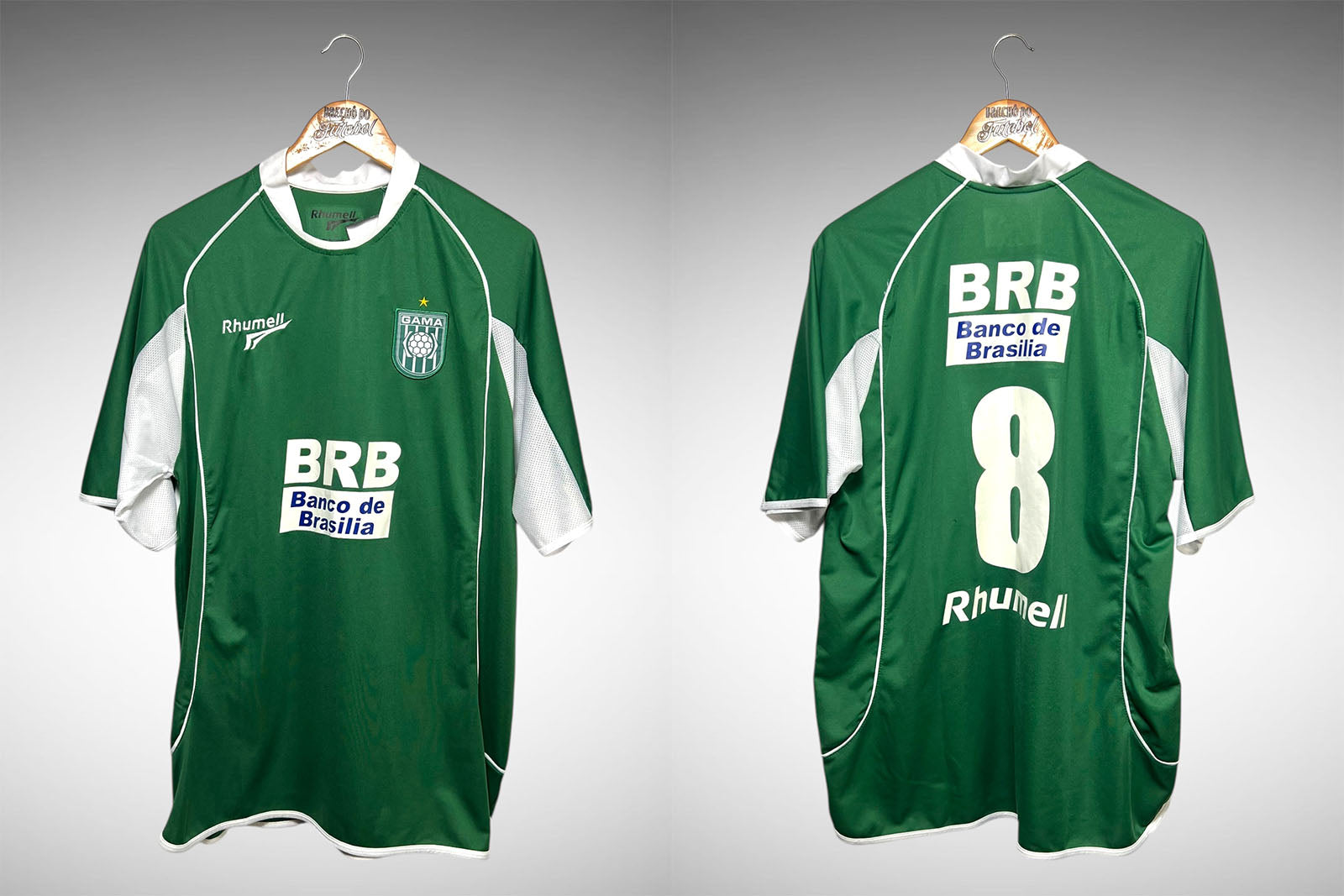 Gama 2005 Primeira Camisa Tam G Nº8.
