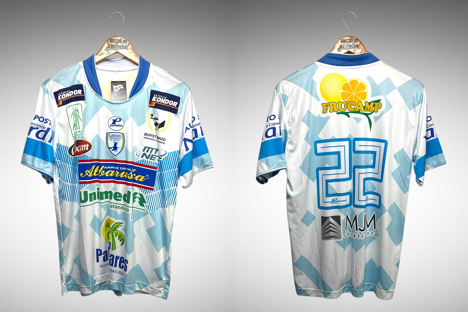 Grêmio Catanduvense Segunda Camisa Tam G Nº22.