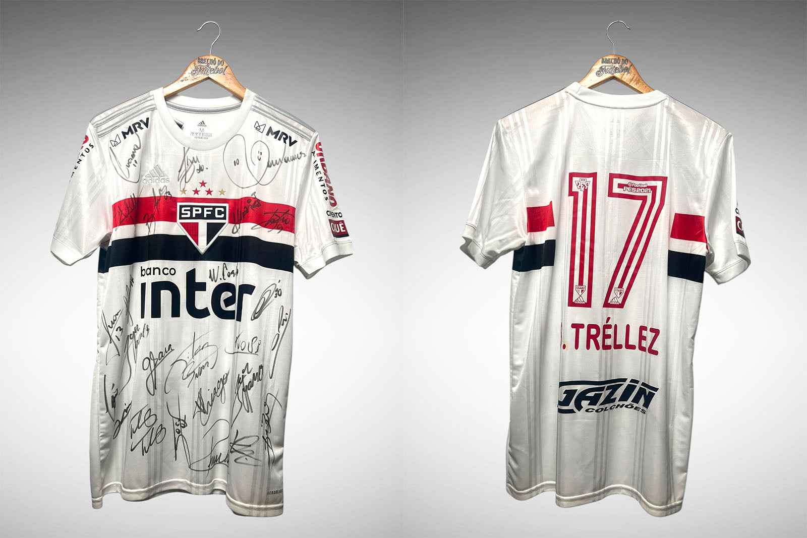 São Paulo 2020 Primeira Camisa Tam M Nº 17 S.Tréllez