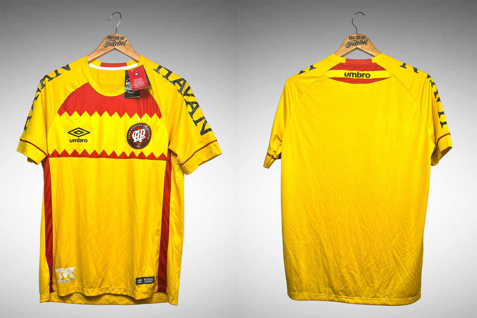 Athlético Paranaense 2018 Terceira Camisa Tam M.