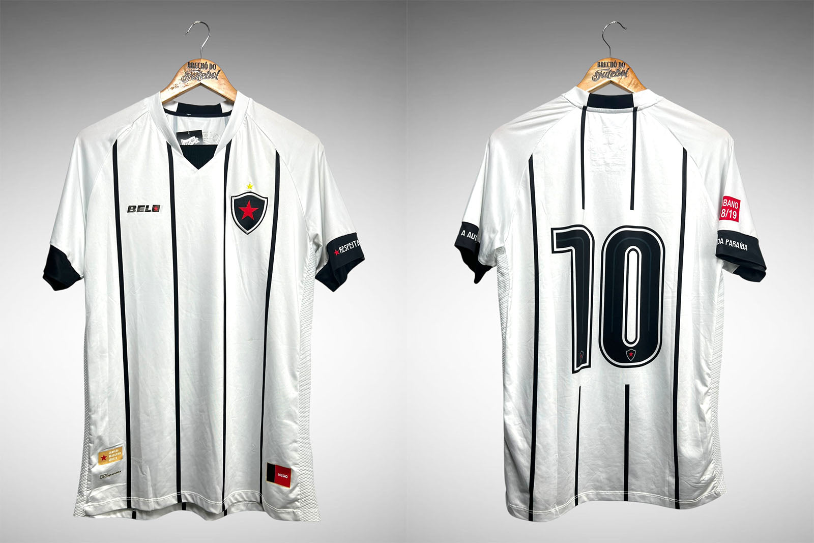 Botafogo da Paraíba-PB 2020 Segunda Camisa Tam M Nº 10.