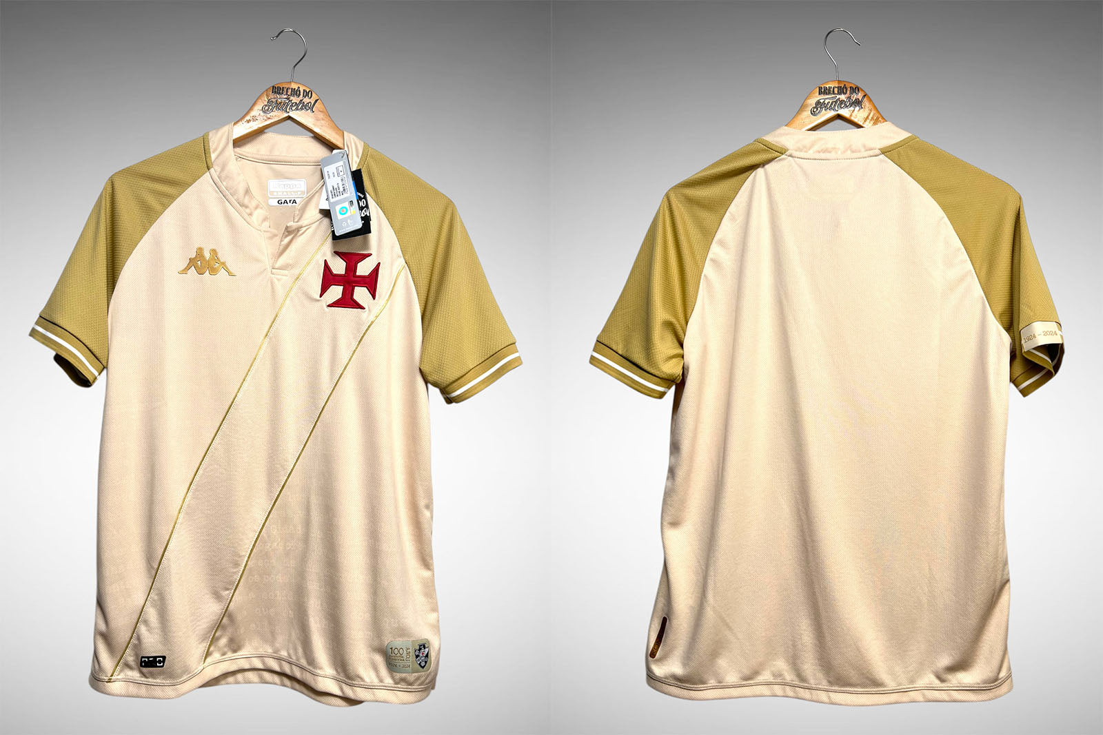 Vasco da Gama 2024 Terceira Camisa Resposta Histórica Tam P.