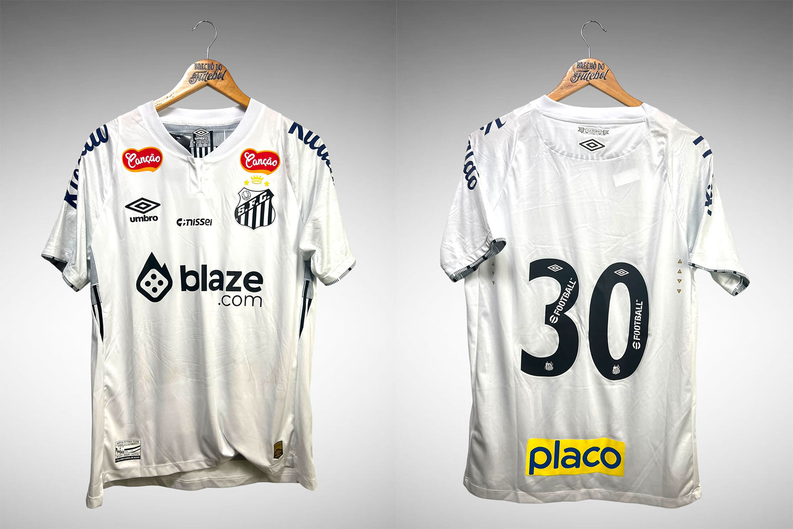 Santos 2024 Primeira Camisa Tam G Nº 30.
