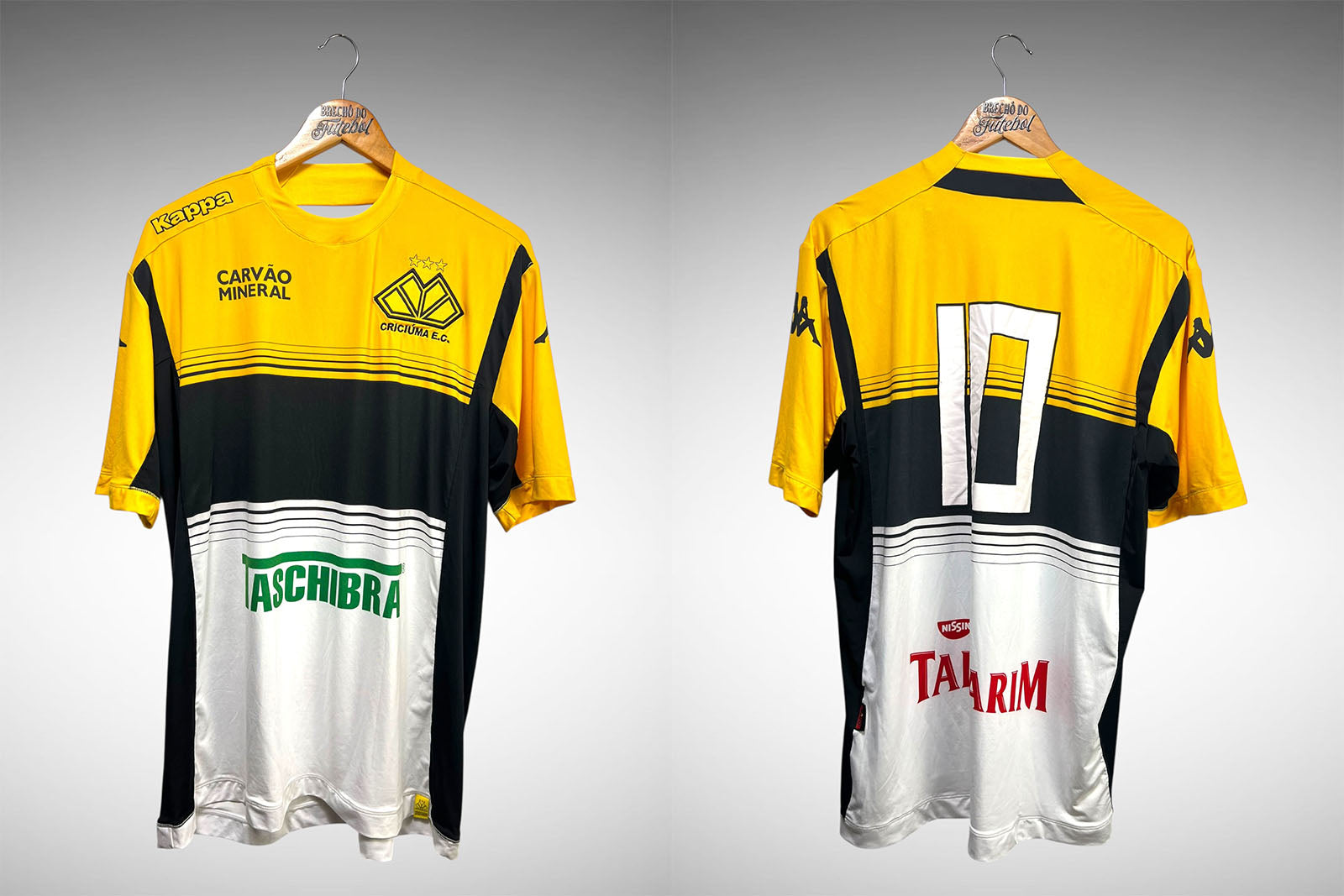 Criciúma 2015 Primeira Camisa Tam 3G Nº 10.