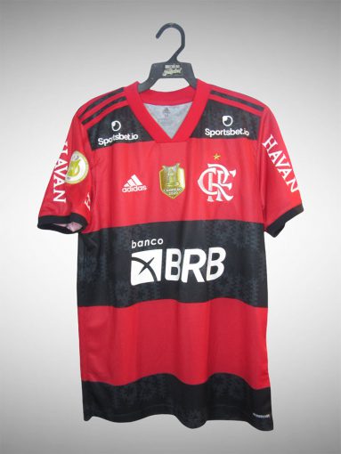 Flamengo 2021 Primeira Camisa Tam M N# 41 Noga.