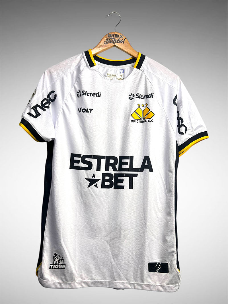 Criciúma 2024 Segunda Camisa Tam M Nº 73 Adriano