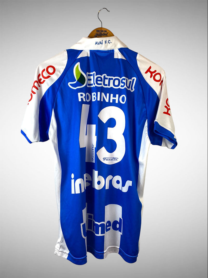 Avaí 2011 Primeira Camisa Tam M N 43 Robinho.
