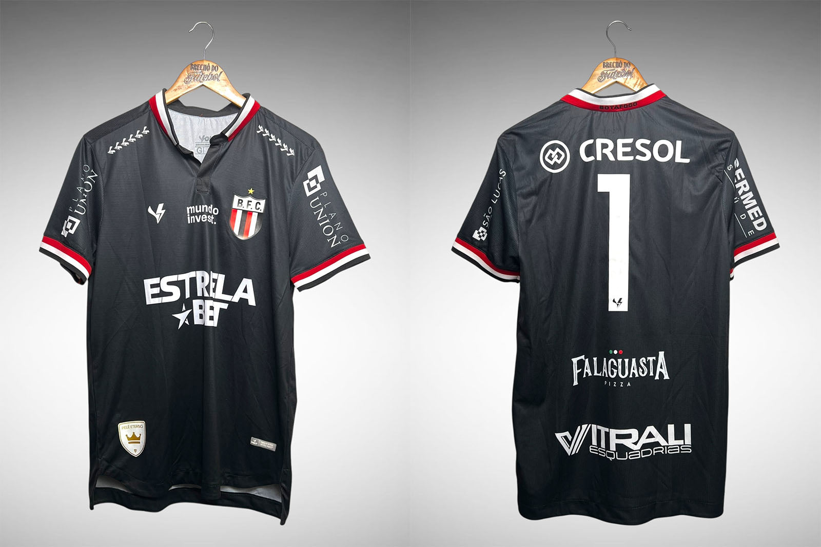 Botafogo de Ribeirão Preto 2022 Camisa Goleiro Tam G Nº1.