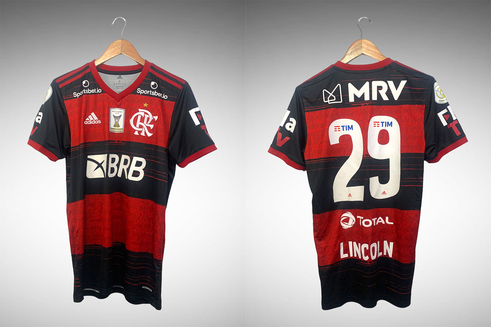 Flamengo 2020 Primeira Camisa Tam P Nº 29 Lincoln.