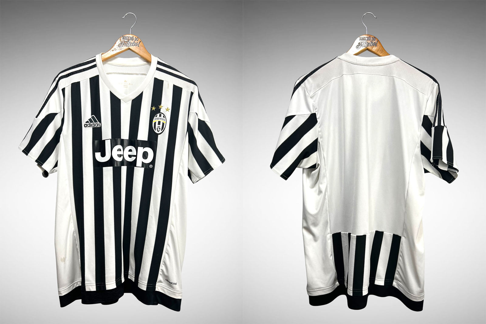 Juventus 2015 Primeira Camisa Tam GG.