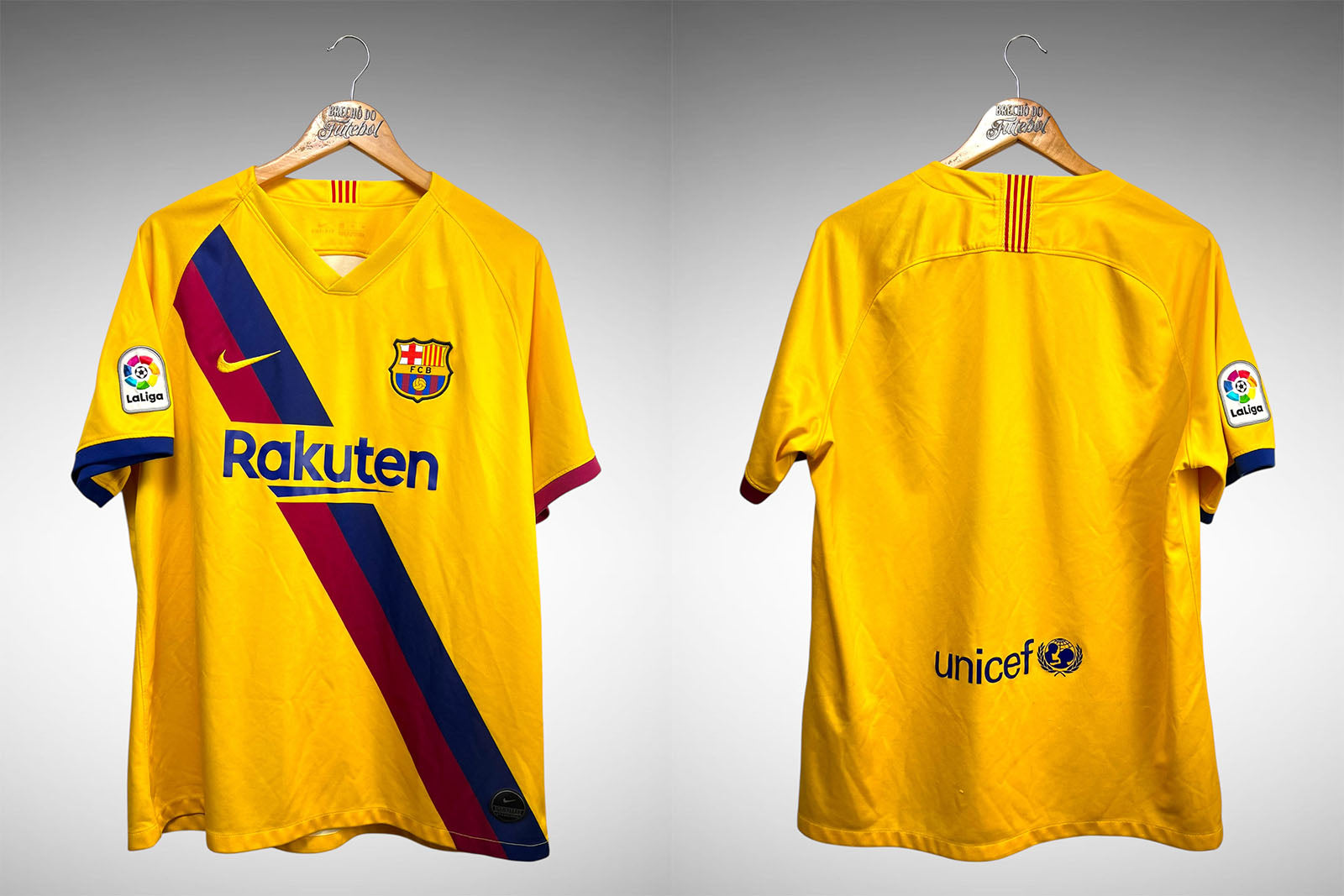 Barcelona 2019 Segunda Camisa Tam GG.