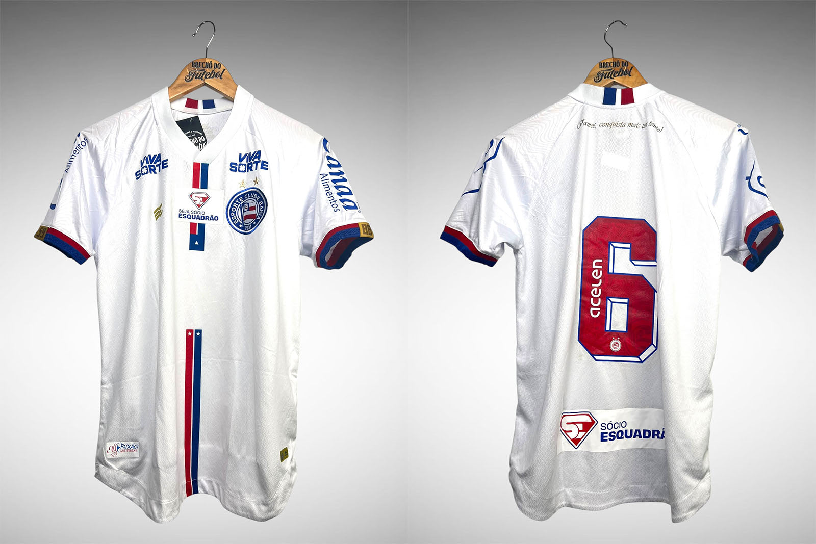 Bahia 2024 Primeira Camisa Tam M Nº 6.