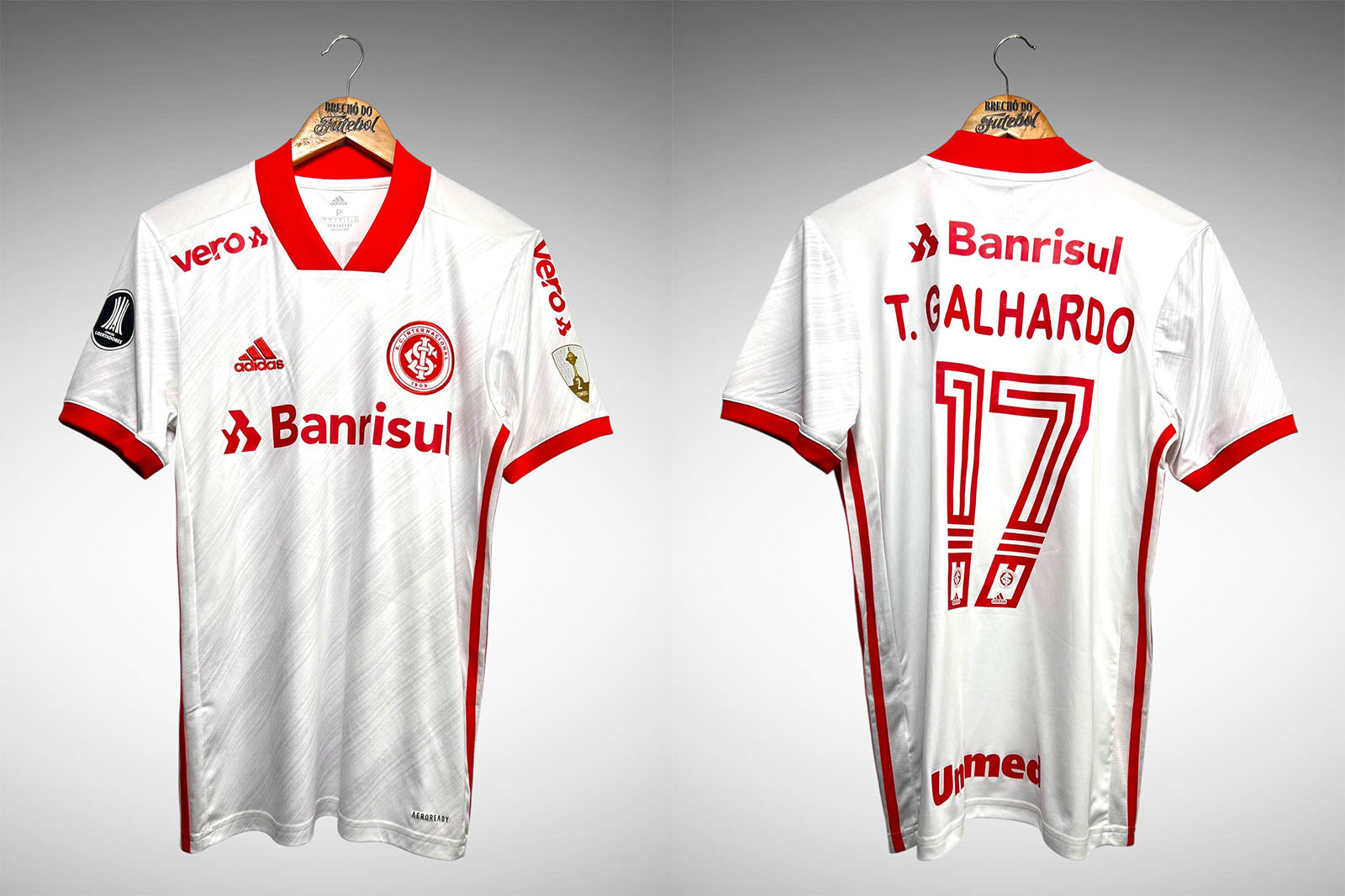 Internacional 2020 Segunda Camisa Tam P Nº 17 T. Galhardo.