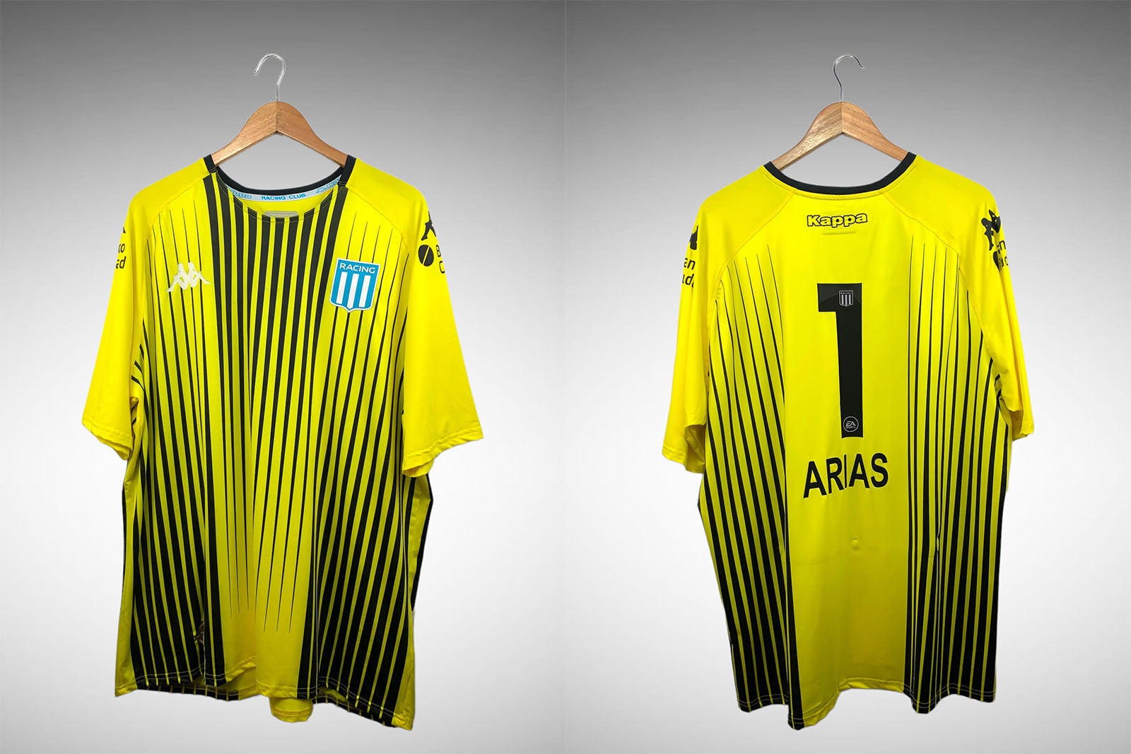 Racing 2019 Camisa Goleiro Tam 3G  Nº1 Arias.