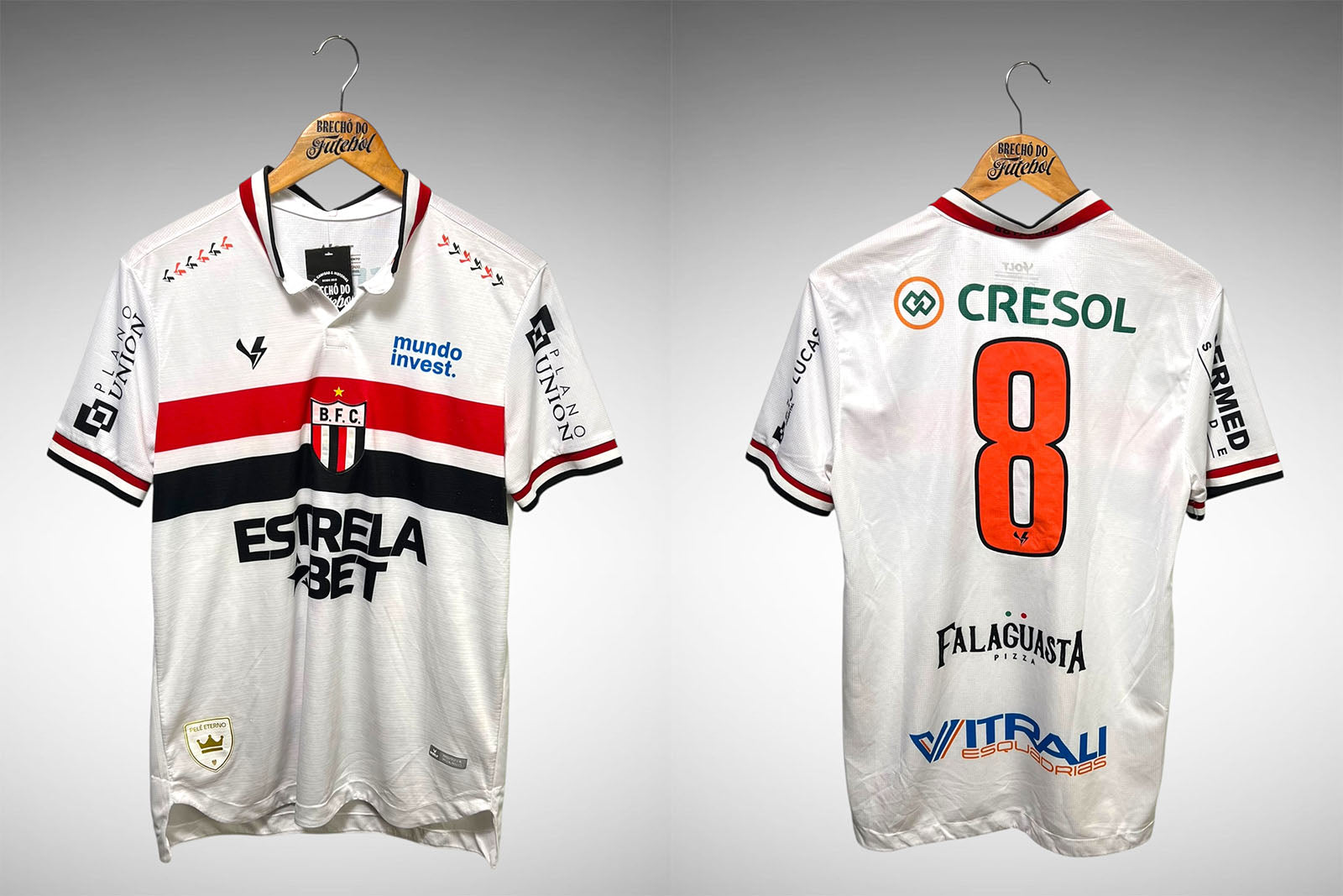 Botafogo de Ribeirão Preto 2022 Primeira Camisa Tam G Nº 8