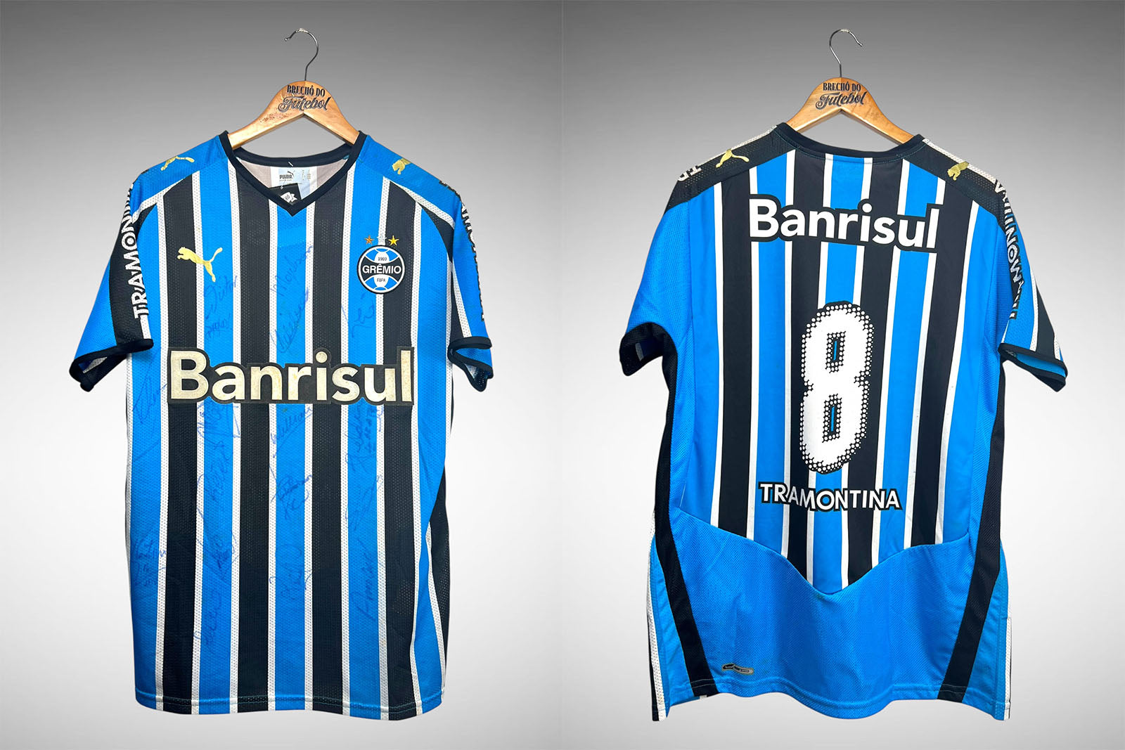 Grêmio 2008 Primeira Camisa Tam G Nº 8.