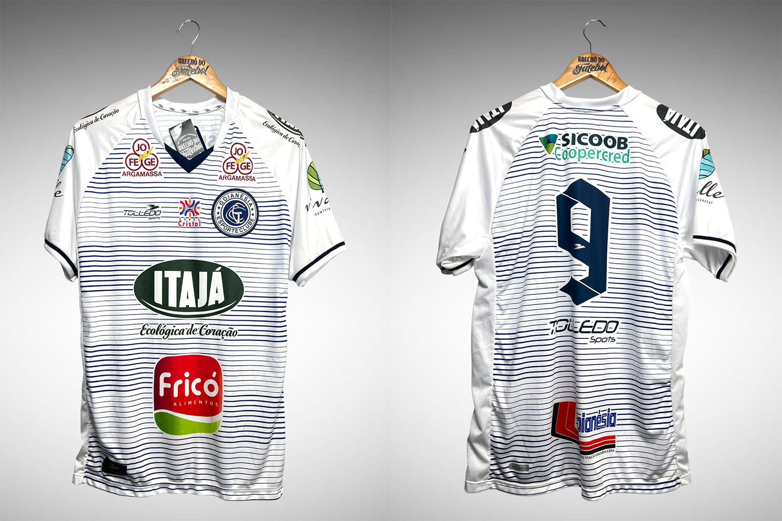 Goianesia EC-GO 2017 Segunda Camisa Tam G Nº 9.