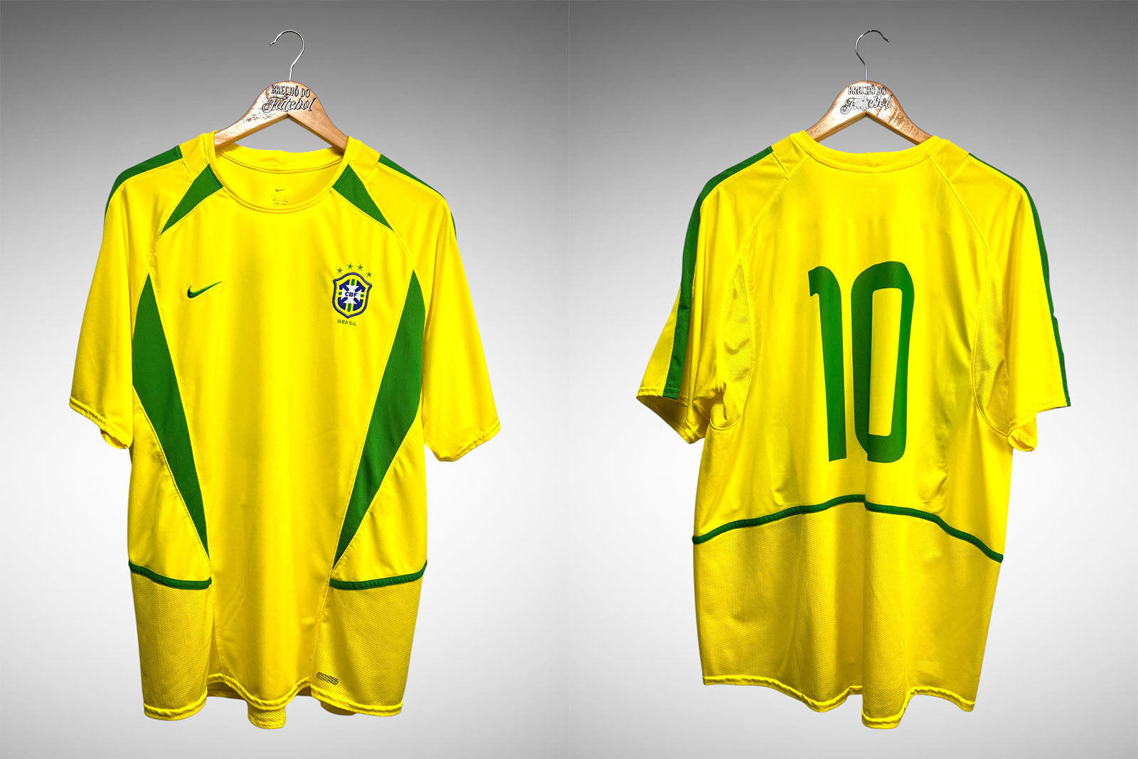 Brasil 2002 Primeira Camisa Tam G Nº 10.