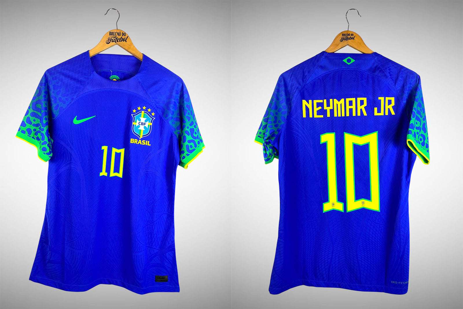 Brasil 2022 Segunda Camisa Tam G Nº 10 Neymar Jr.