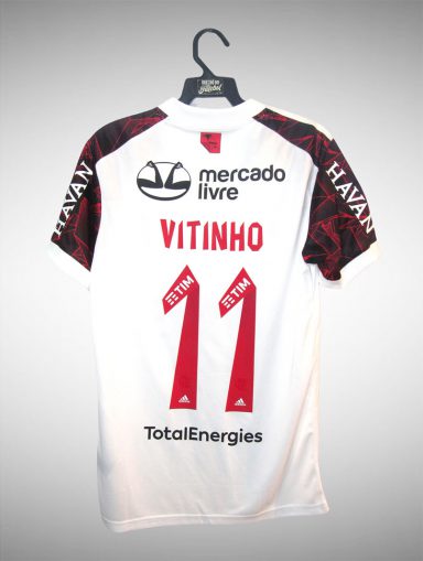 Flamengo 2021 Segunda Camisa Tam P N# 11 Vitinho.