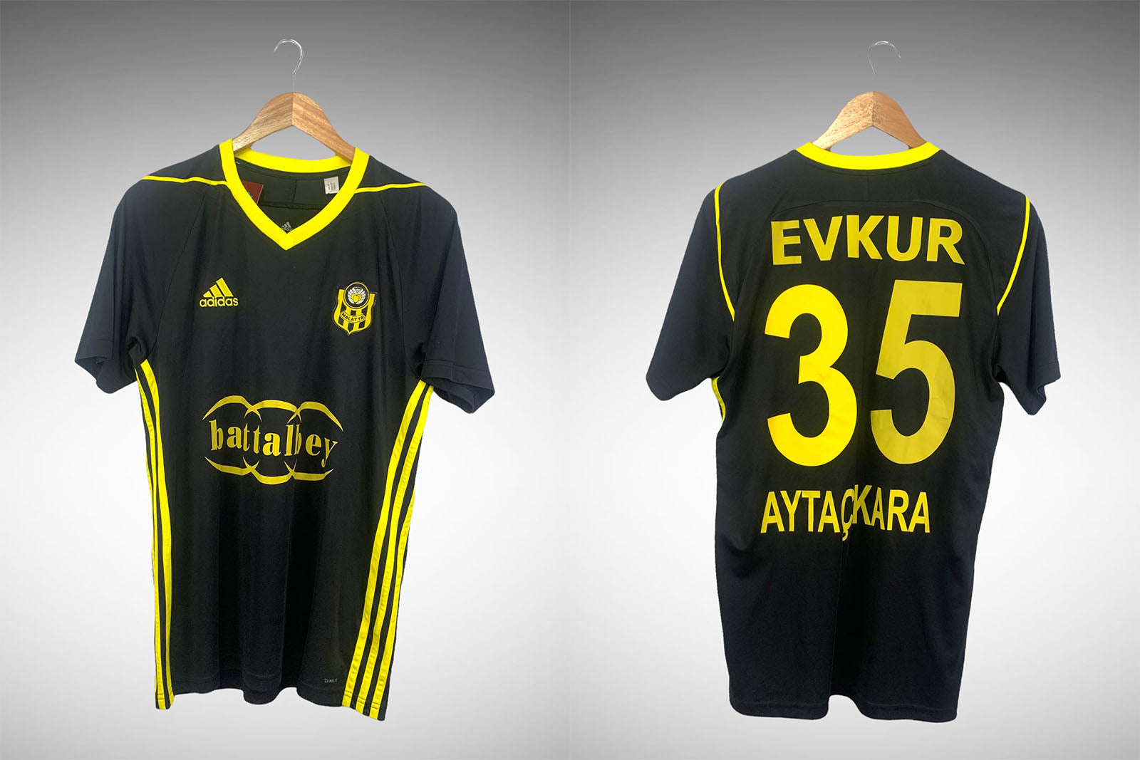 Yeni Malatyaspor 2017 Terceira Camisa Tam M N# 35 Evkur.