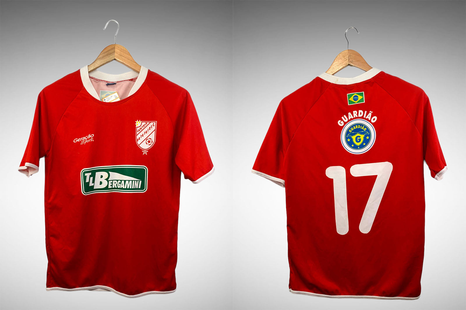Batatais Primeira Camisa Tam GG Infantil Nº 17.