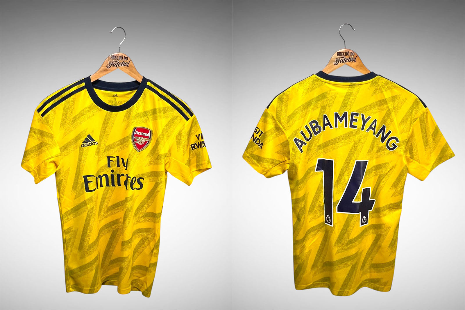 Arsenal 2019 Segunda Camisa Tam P Nº14 Aubemayang.