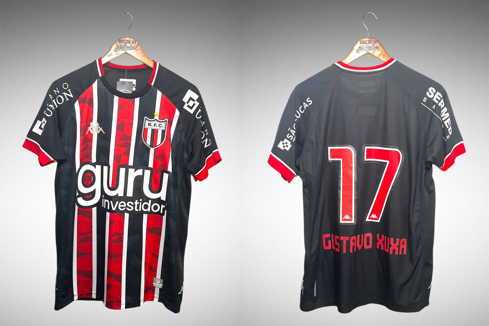 Botafogo de Ribeirão Preto 2021 Segunda Camisa Tam M Nº17 Gustavo Xuxa.