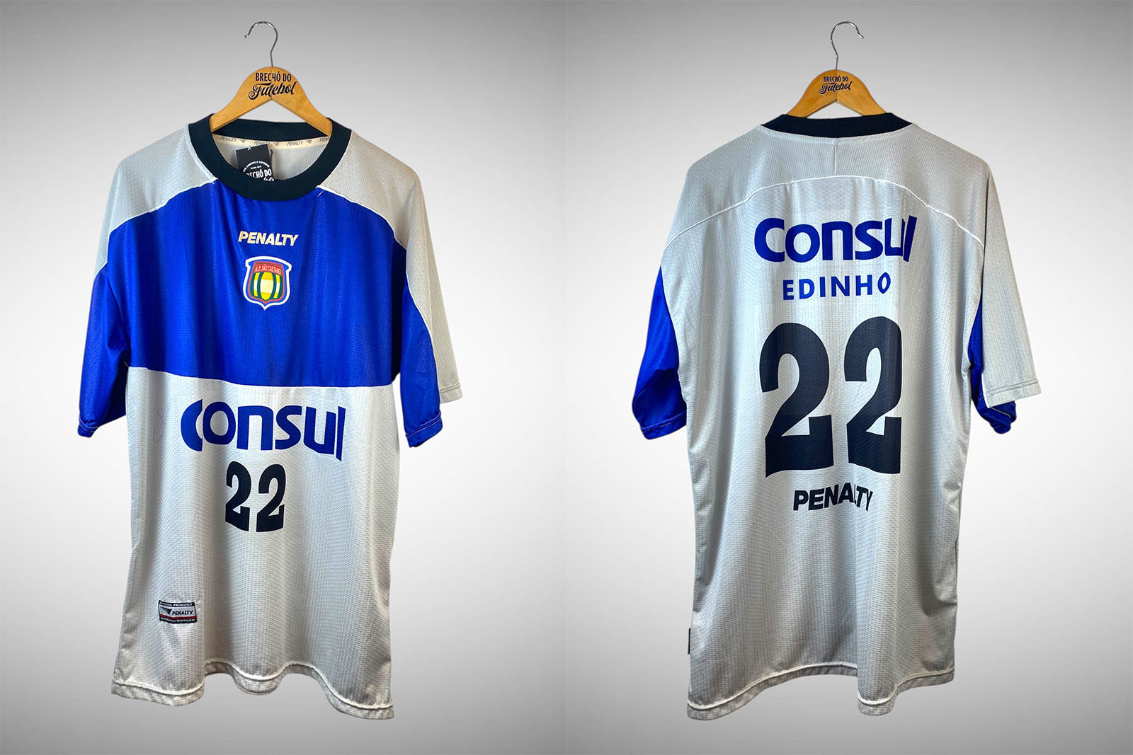 São Caetano 2001 Camisa de Goleiro Tam G Nº 22 Edinho.
