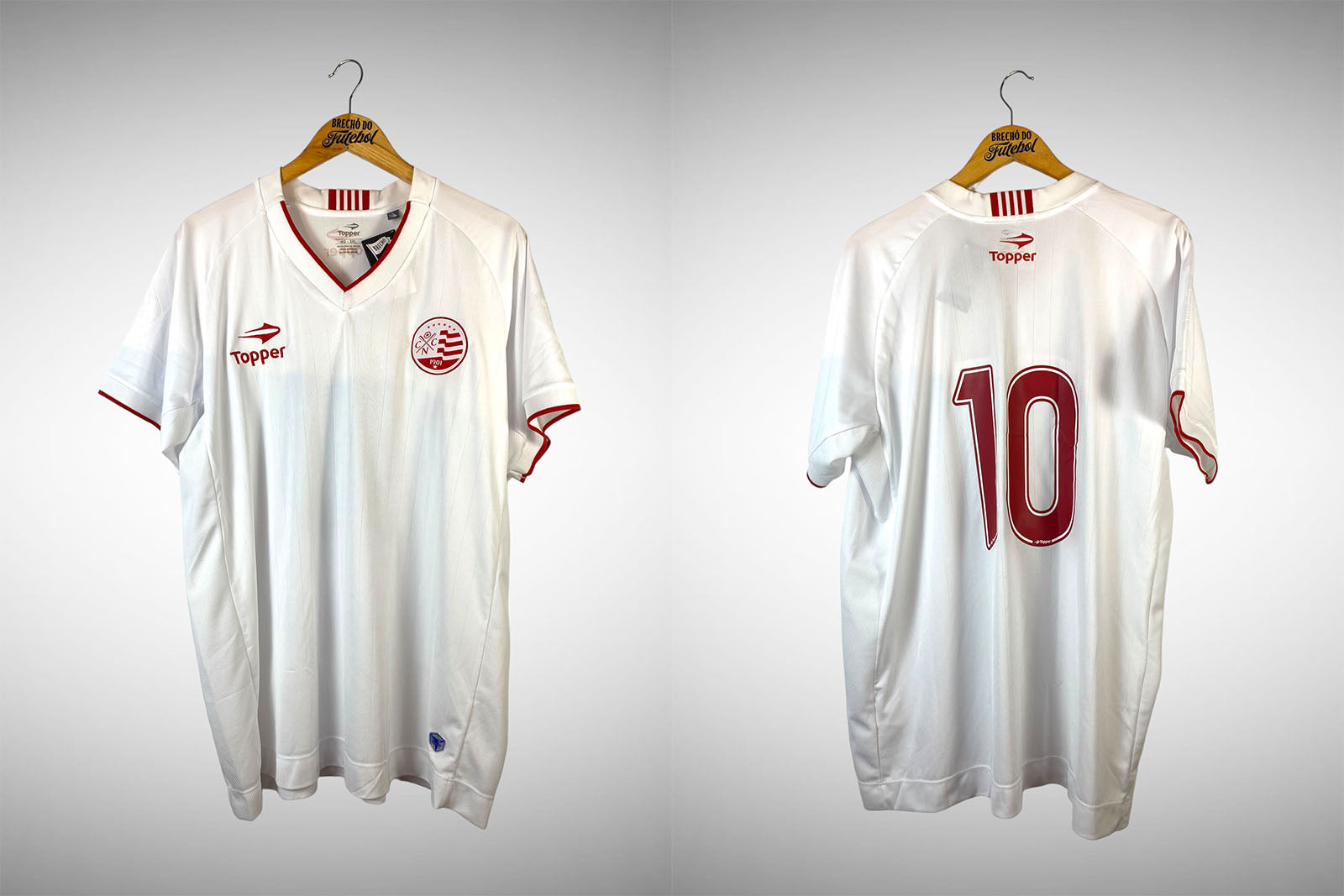 Náutico 2016 Segunda Camisa Tam 4G Nº 10.