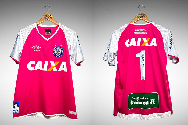 Bahia 2017 Camisa de Goleiro Tam M Nº 1.