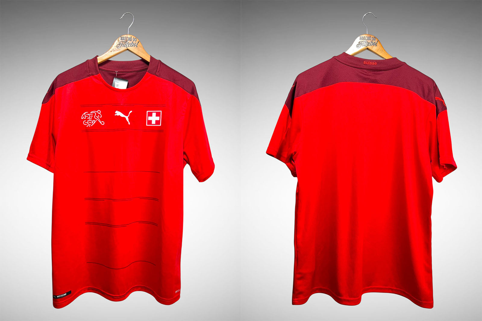 Suiça 2020 Primeira Camisa Tam GG.