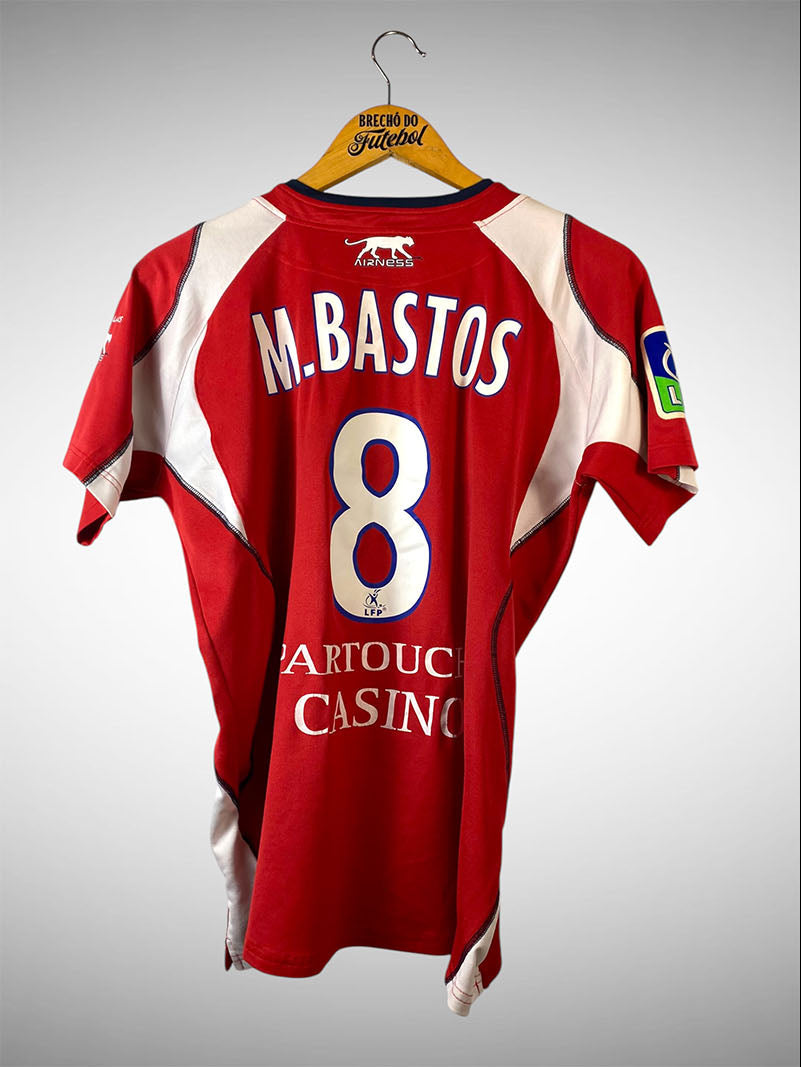 Lille 2007 Primeira Camisa Tam GG N 8 M. Bastos.