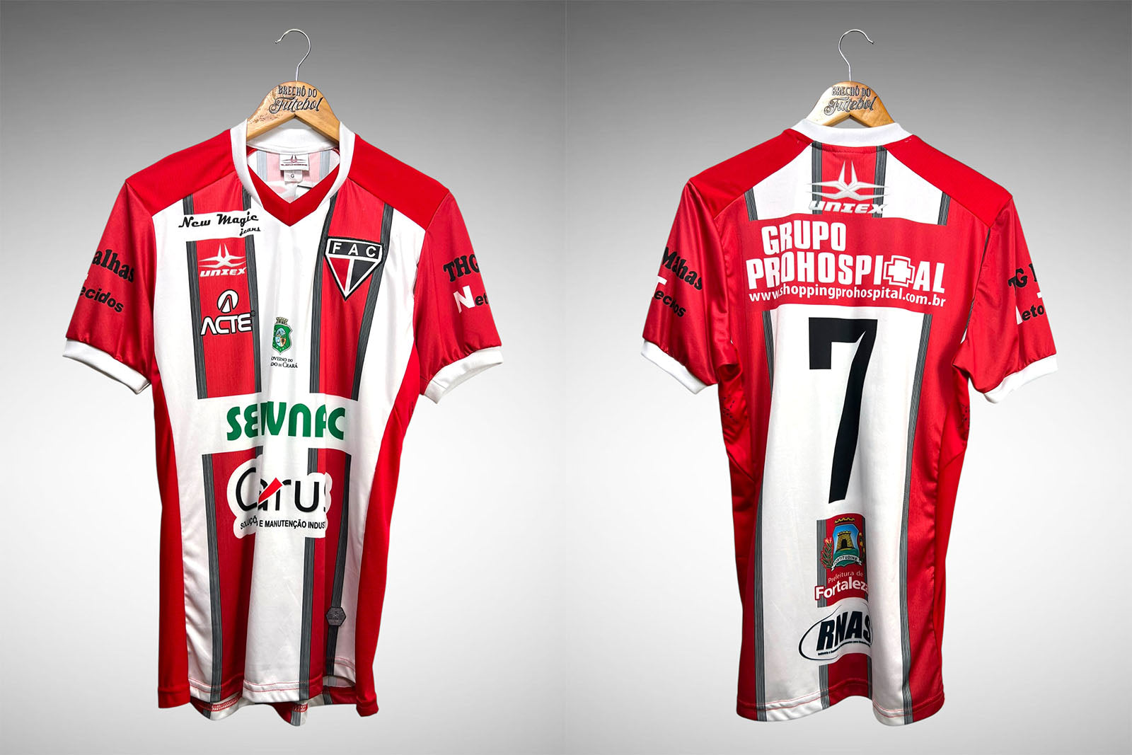 Ferrovíario AC-CE 2018 Segunda Camisa Tam G Nº 7.