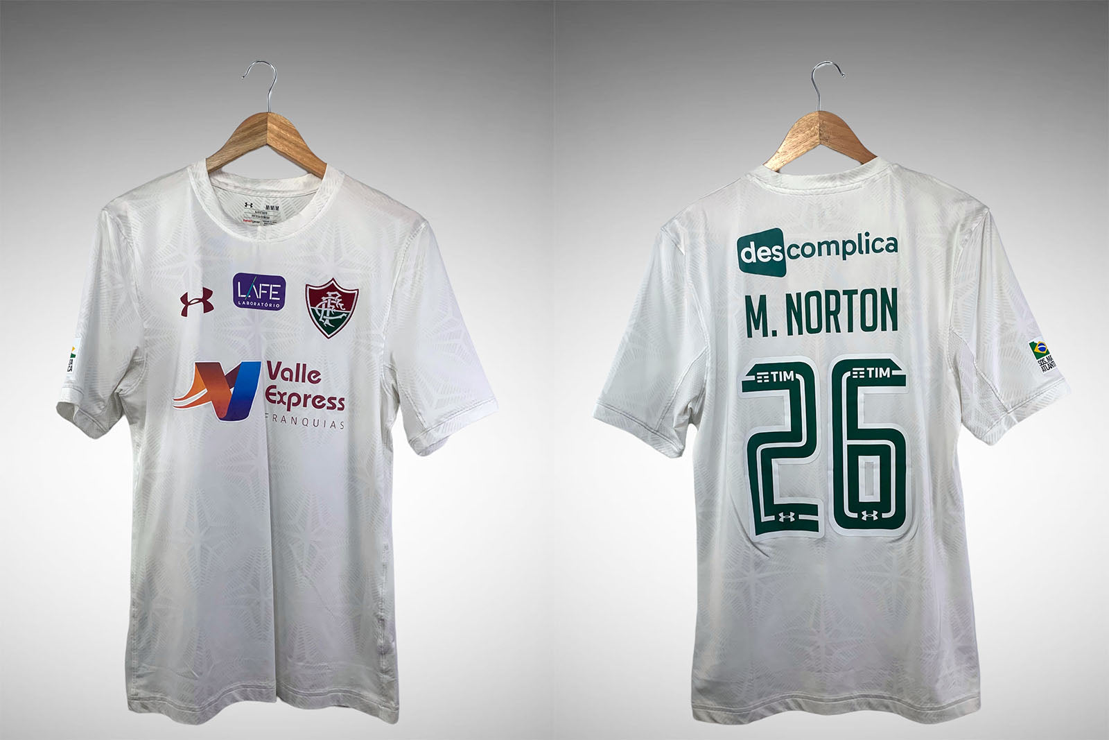 Fluminense 2018 Segunda Camisa Tam M Nº26 M.Norton.