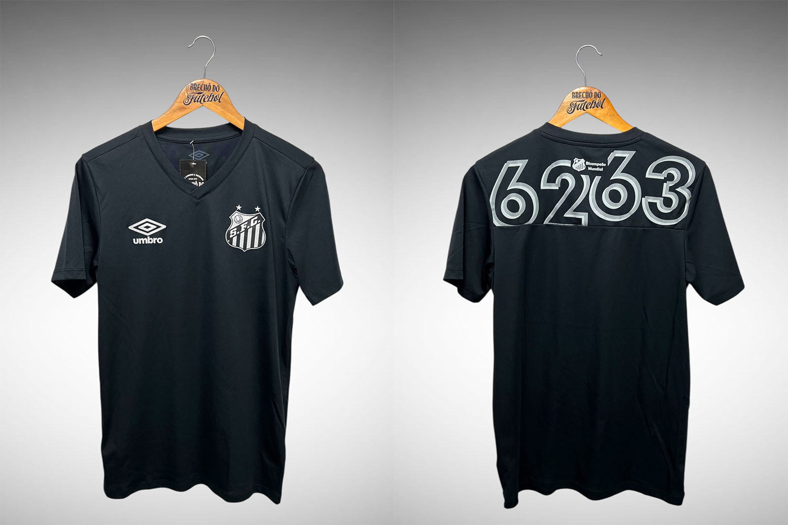 Santos 2021 Camisa Black Pack Tam P