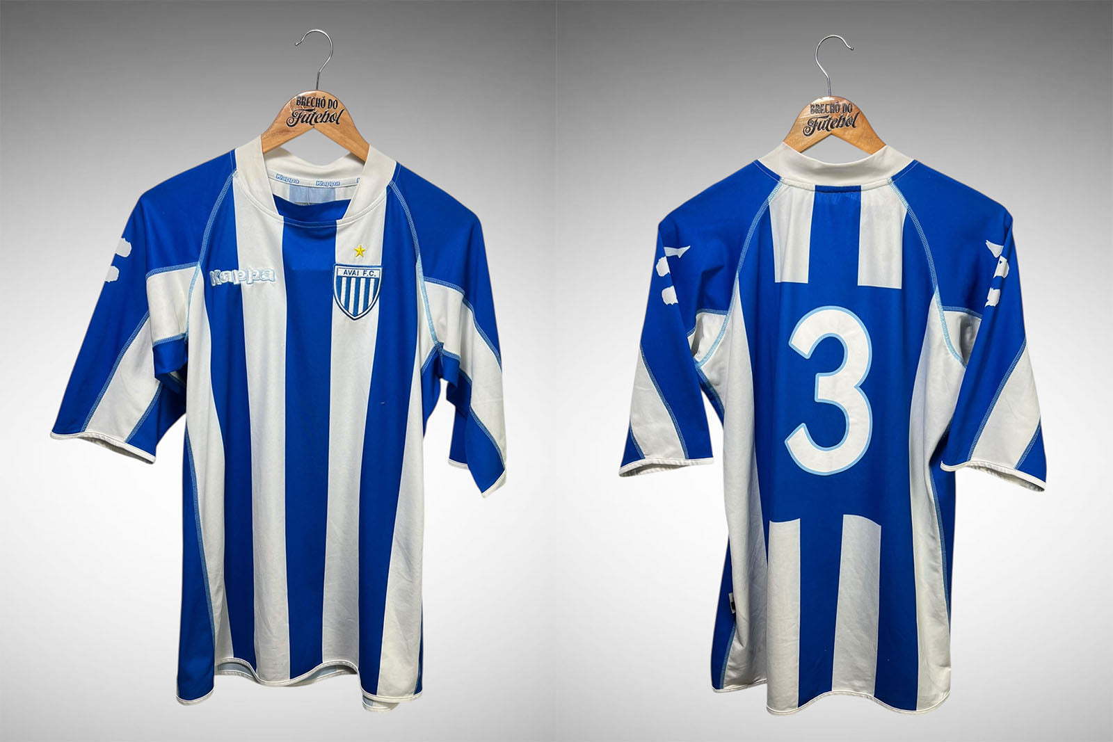 Avaí 2007 Primeira Camisa Tam GG Nº3.