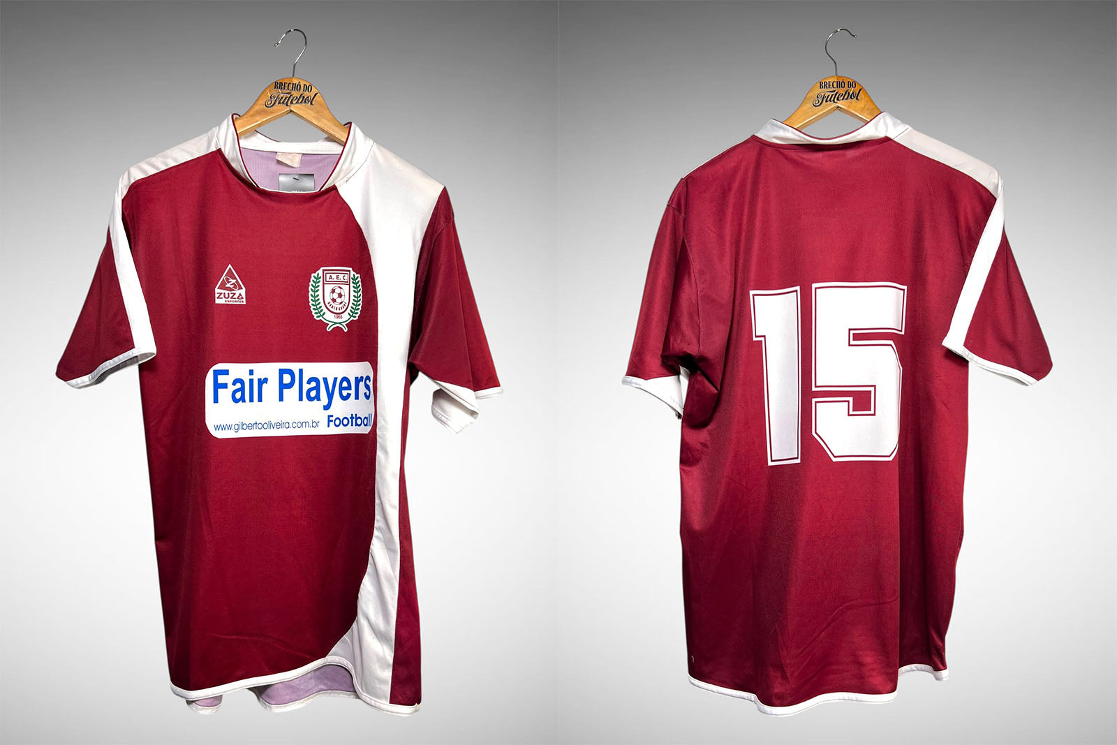 Aclimação Esporte Clube-SP Primeira Camisa Tam G Nº15.