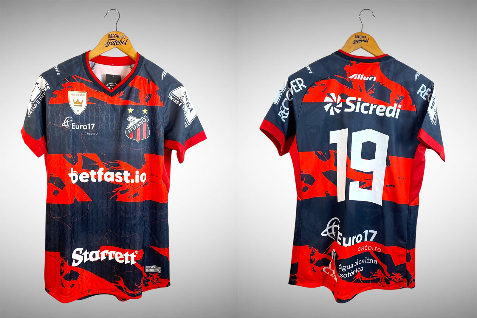 Ituano-SP 2023 Primeira Camisa Tam M Nº 19.