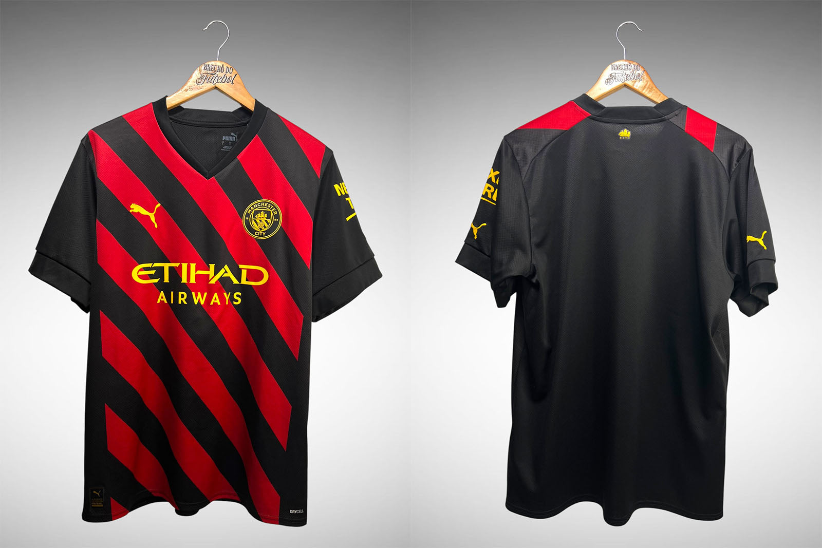 Manchester City 2022 Segunda Camisa Tam G.
