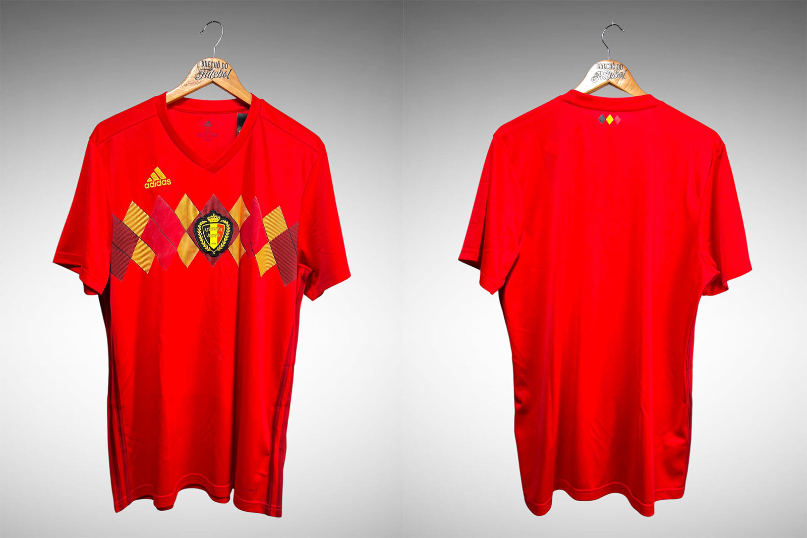 Bélgica 2018 Primeira Camisa Tam GG.