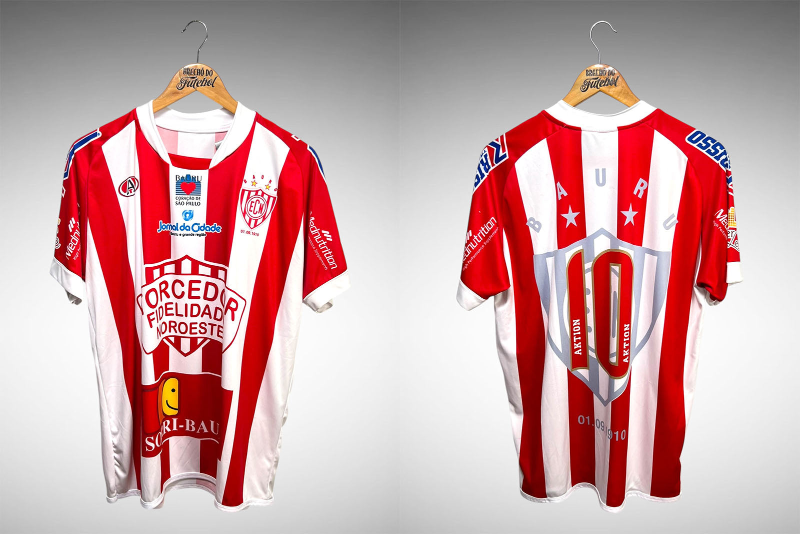 Noroeste Primeira Camisa Tam G Nº10.