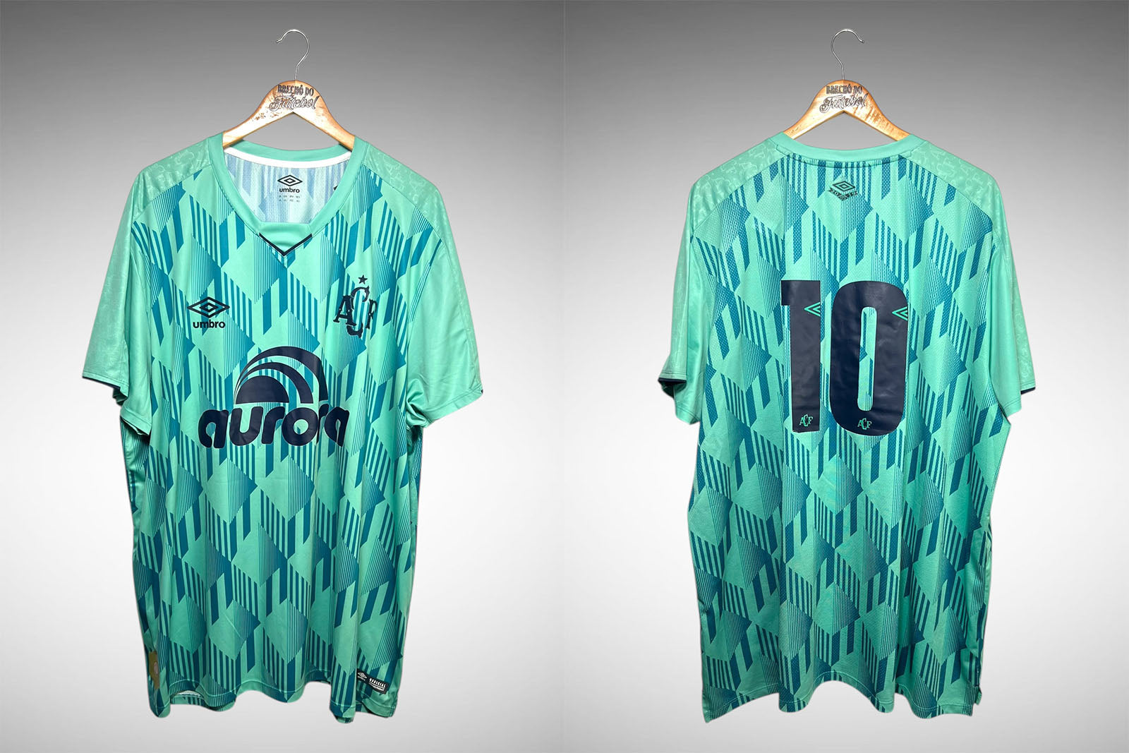 Chapecoense 2019 Terceira Camisa Tam 4GG Nº10.