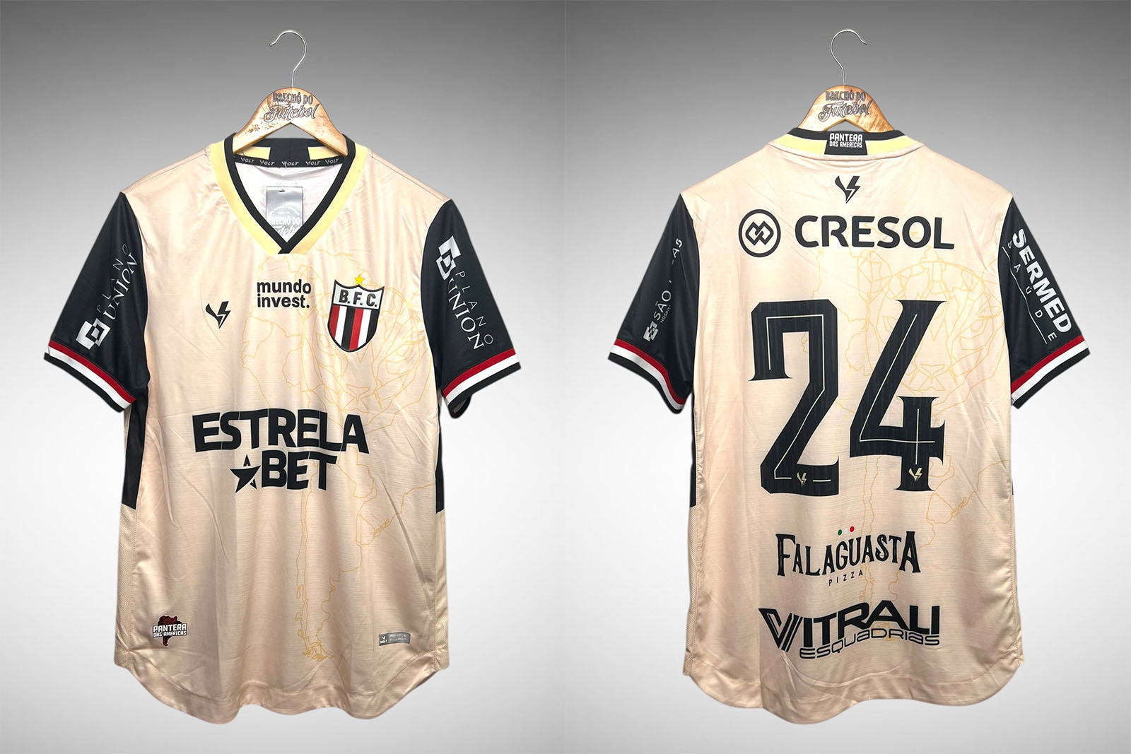 Botafogo de Ribeirão Preto 2023 Camisa Goleiro Tam G Nº24.